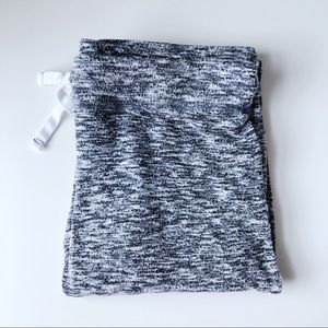 Gray marbled sleep pants